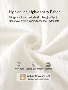 White 100% cotton newborn baby romper made of premium 40s high density soft fabric