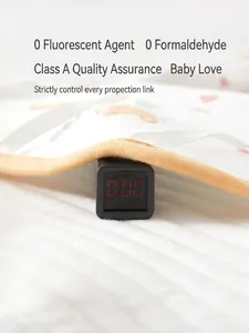 Infant thermal romper tested for 0 fluorescence and 0 formaldehyde, A-class quality