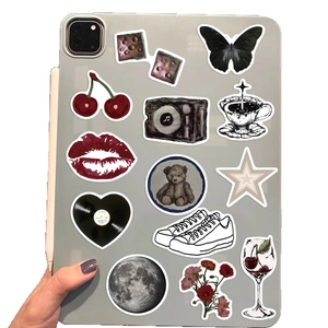 100pcs Y2K dark aesthetic waterproof stickers for laptop, guitar and luggage DIY decor