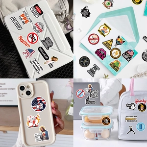 Set mit 100 verschiedenen PVC-Graffiti-Aufklebern für Helme, Laptops und Skateboards