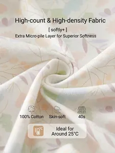 100% cotton newborn floral baby romper with 40s high-density soft brushed fabric