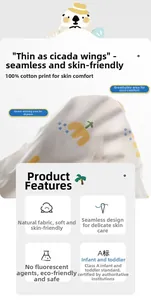 Close-up of A-Class pure cotton fabric with seamless craft and fluorescent-free material