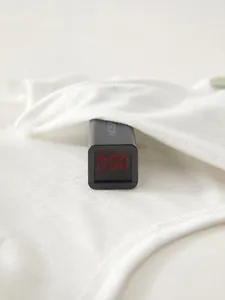 Infant pure cotton top with zero formaldehyde and fluorescence safety testing detail