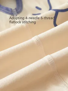 Newborn sleeveless bodysuit in beige showing smooth 4-needle 6-thread seamless stitching
