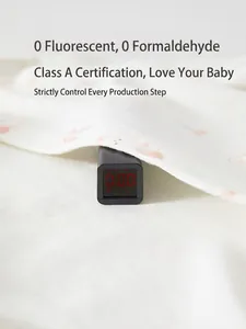 Dormeuse en coton pour nouveau-né de classe A sans formaldéhyde ni fluorescence testée