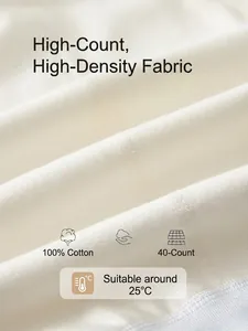 High-density 100% cotton baby romper fabric with soft texture and 40s yarn count