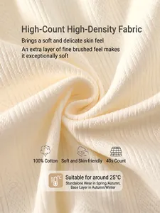 Newborn white organic cotton baby romper jumpsuit made of high-density soft knit fabric