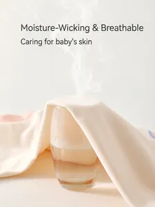 Breathable cashmere silk baby bodysuit showing steam penetration for comfort