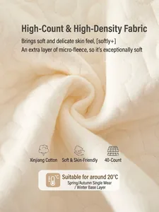 Padded Xinjiang cotton thermal baby underwear set with high-waist abdominal protection