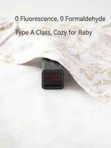 Baby floral romper made of Class A safety fabric with zero formaldehyde and fluorescer
