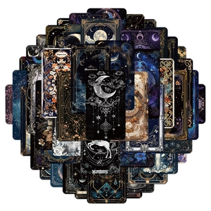 Gothic Mysterious Occult Stickers Waterproof PVC Matte Decorative Decals For Laptop Scrapbooking Journal Stationery DIY Crafts