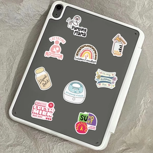 50pcs breastfeeding and pregnancy stickers for decorating tumblers and laptops
