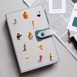 55pcs 3D cute cartoon animal stickers for laptop water bottle waterproof DIY vinyl decals