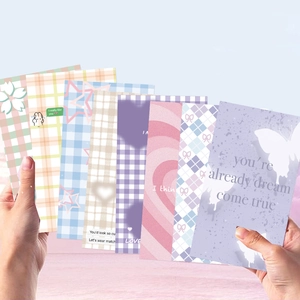 8 sheets of cute ins style aesthetic decorative stickers for phone cases and journals