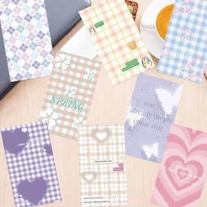 Set of 8 ins style creative stationery stickers for journaling and phone case DIY decor