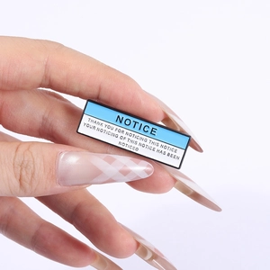 Funny rectangular enamel notice pin badge with witty quote for clothes and bags