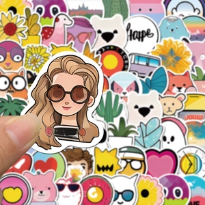 60 pieces of original VSCO stickers for suitcases, skateboards, and laptop decoration