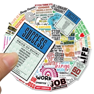 Autocollants de motivation business pour ordinateurs portables avec designs Monopoly