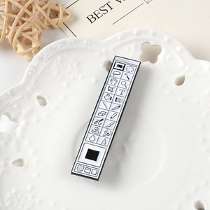 Creative Software UI Toolbar Enamel Pin For Designers Artists Photoshop Icon Alloy Brooch Badge For Bag Clothes Backpack Jewelry