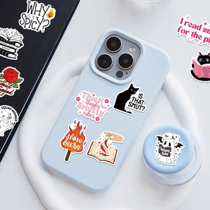 50 stickers Pink Smut Reader pour décorer ordinateurs portables, téléphones et bagages