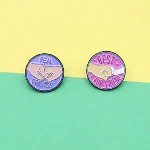 Broches créatives Best Friends et Best Fur Friend pour amis et amoureux des animaux
