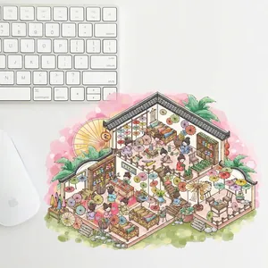 Autocollant 3D miniature de magasin d'ombrelles en papier pour scrapbooking créatif