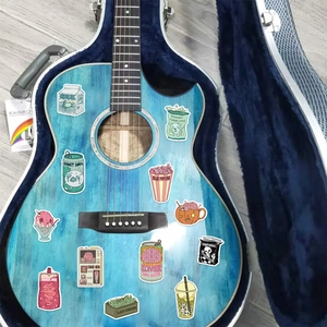 Waterproof Halloween horror food graffiti stickers for guitar, laptop and luggage DIY decor