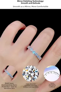 Detail view of heart-shaped blue cubic zirconia stones with hypoallergenic plating