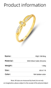 Macro detail of S925 silver floral ring with zircon pavé and 18K gold plating