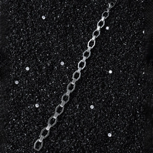 Mens hip hop stainless steel geometric link bracelet with Greek key pattern and lobster clasp