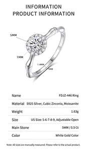 Macro detail of S925 silver ring featuring bamboo joint band and 0.5ct moissanite