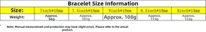 Size chart for 18mm Cuban link chain showing various lengths and weights for men