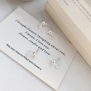 Boucles d'Oreilles Clous Chat Mignon en Argent Sterling S999 pour Femme Minimaliste Petit Animal Chaton Bijoux Mode Cadeau
