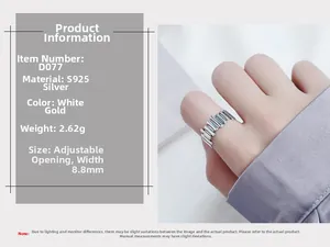 Detailed view of irregular S925 silver vertical bar ring showing 8.8mm width and texture