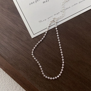 Glänzendes S925 Sterlingsilber Perlenarmband mit verstellbarem Karabinerverschluss für Damen