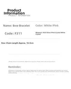 Detaillierte Größenangaben für Schleifenarmband mit Rosenquarz und S925 Silber