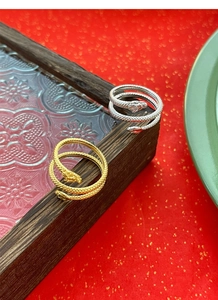 Macro detail of dragon ring showing exquisite scales and vintage silver texture