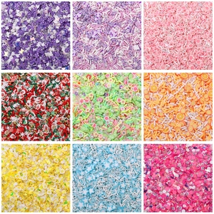 Cuentas y lentejuelas de arcilla polimérica de 10g para joyas DIY y manicura