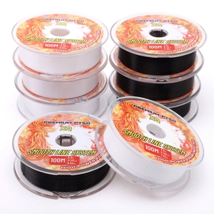 Black and white 100M PE braided beading thread rolls for jewelry and DIY crafts