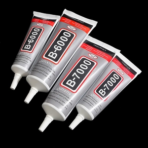 Industrial Suxun B-6000 and B-7000 glue tubes for DIY jewelry and phone case repair