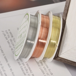 Tarnish Resistant Copper Wire For Jewelry Making DIY Crafting Metal Beading Wire For Rings Bracelets Necklaces Supplies Unisex