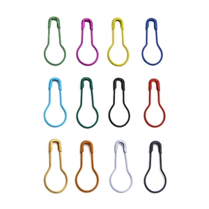 Épingles à Ampoule en Métal Épingles de Sûreté en Forme de Gourde pour Marqueurs de Mailles Tricot Étiquette Vêtement DIY Couture