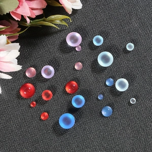 Resin Faux Cat's Eye Round Cabochon Domed Flatback For DIY Jewelry Making Traditional Hairpin Accessory Decorative Stone