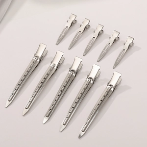Metall Entenschnabel Haarklammern Und Samt Schleife Künstliche Perlen Haarnadeln Salon Styling Fixierwerkzeuge Für Damen Make-up Haarschmuck