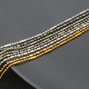 DIY jewelry making chains in gold silver and bronze metal colors for crafts and accessories