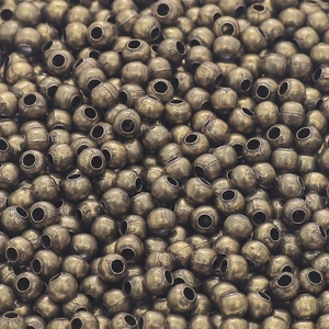 Mucchio di perline distanziatrici in bronzo antico per la creazione di gioielli DIY