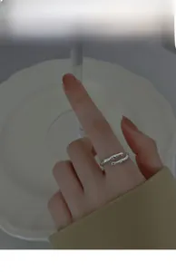 Macro detail of S925 sterling silver ring featuring an organic bamboo branch texture