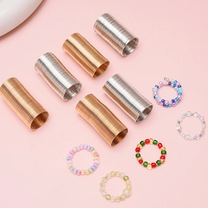 Edelstahl Memory-Draht Ringspulen Für DIY Schmuckherstellung Armband Komponenten Handgefertigte Perlenring Zubehör Gold Silber