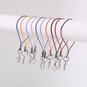 Colorful Mobile Phone Lanyard Handmade DIY Jewelry Lobster Clasp Hanging Rope Toy Doll Strap Universal Accessories