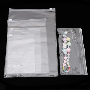 Transparente PVC Schiebeverschlussbeutel in verschiedenen Größen für Schmuck